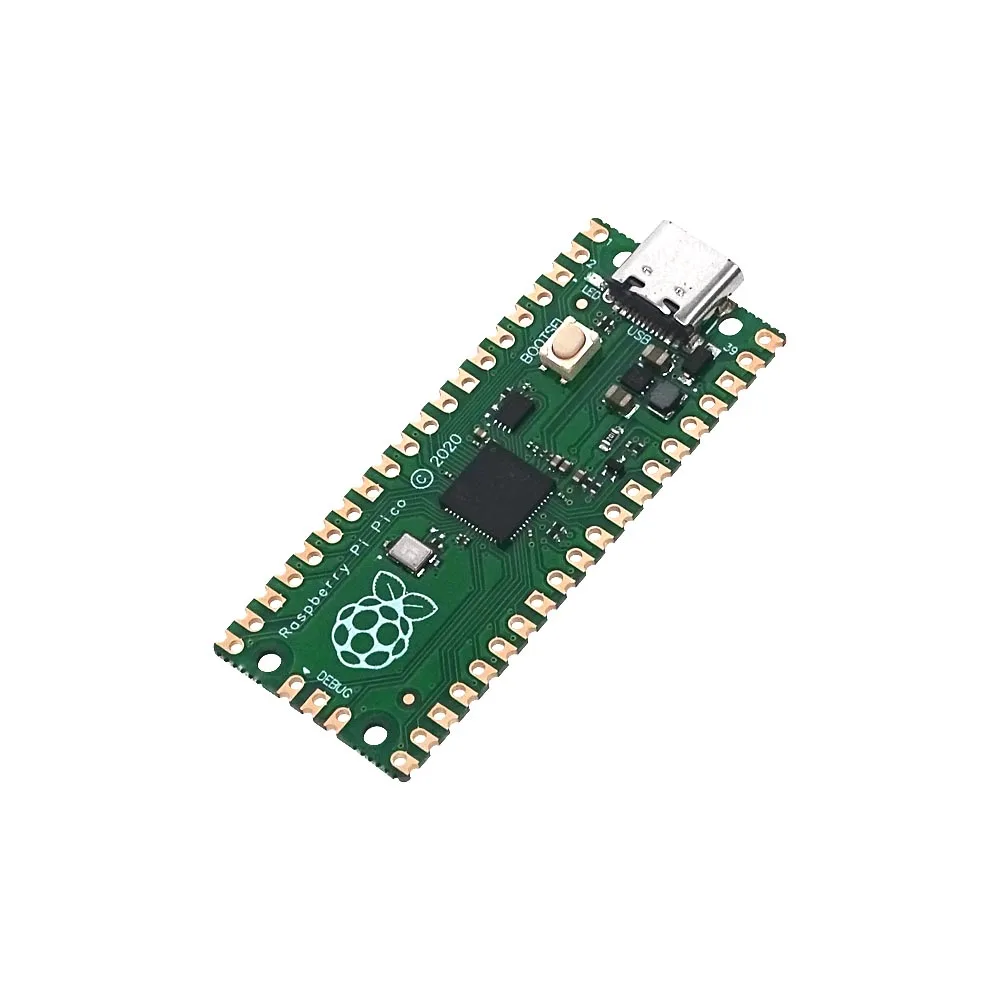 Official Raspberry Pi Pico Board RP2040 Dual-Core 264KB ARM Low-Power Microcomputers High-Performance Cortex-M0+ Processor