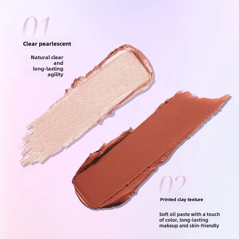 ZEESEA Makeup Highlighter Palette di ombretti Tutto in uno Blush Cream Crema per labbra Cosmetici multifunzionali