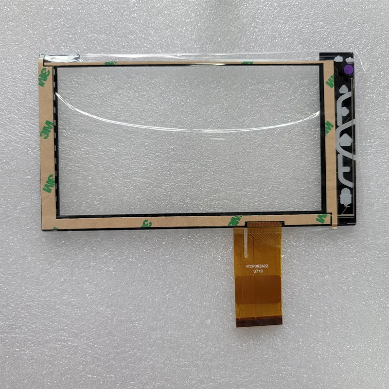 QVK 6.2 Inch New Player Capacitive Touch Screen Digitizer Sensor P/N VTCP062A02-46.0