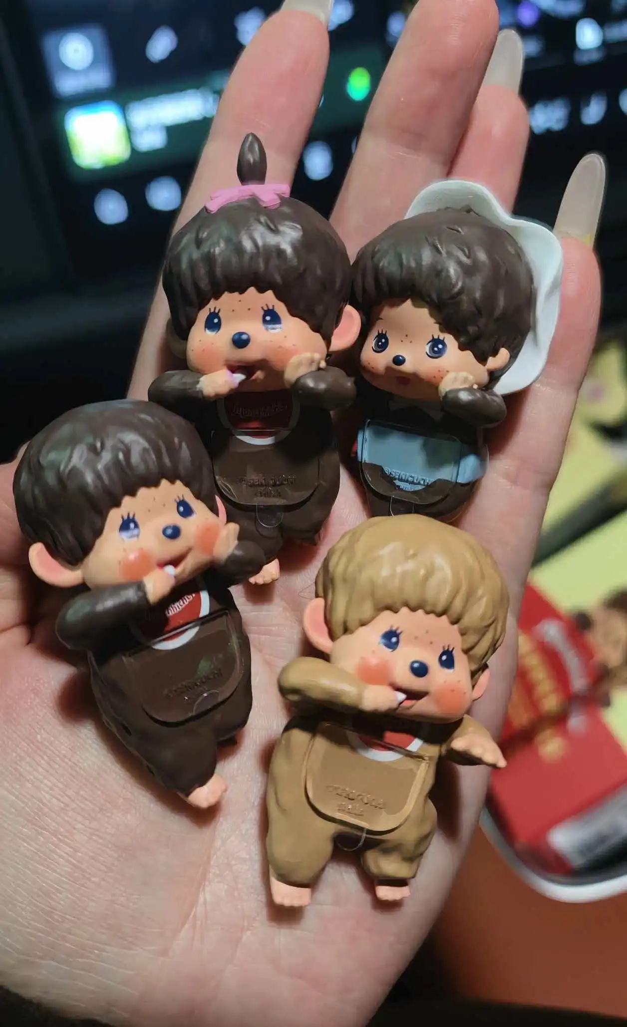 

Anime Figure Mengqiqi Lying Posture Blind Box Mini Cartoon Figure Doll Creative Phone Decoration Holiday Gifts Gift For Fans