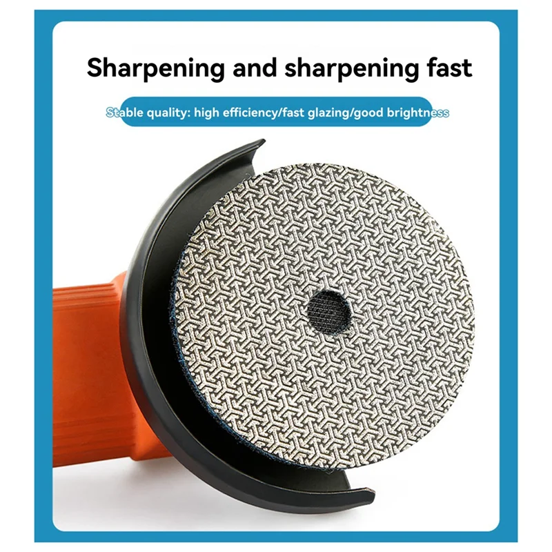 

AT02-1 Piece 2Inch/50Mm Electroplated Diamond Polishing Pad Tile Glass Metal Wood Grinding Deburring Disc