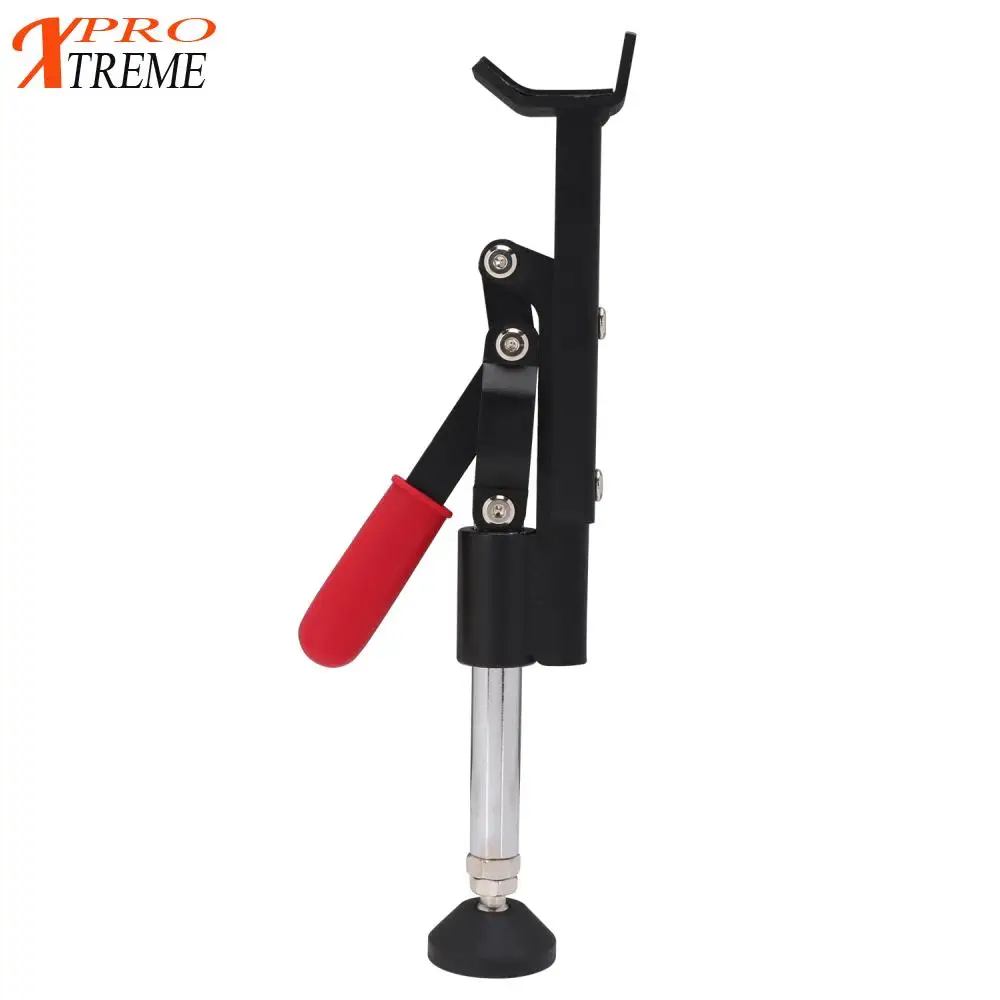 Motorcycle Universal Tire Repairing Tool Portable Single Sided Paddock Stand Front And Rear Wheel Stand Support Foldable