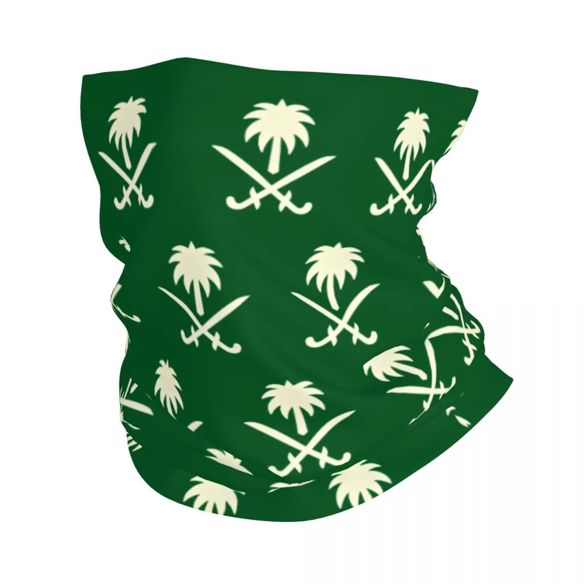 Saudi Arabia National Day Bandana Neck Cover Printed Magic Scarf Multifunctional Cycling Scarf Riding Unisex Adult Windproof