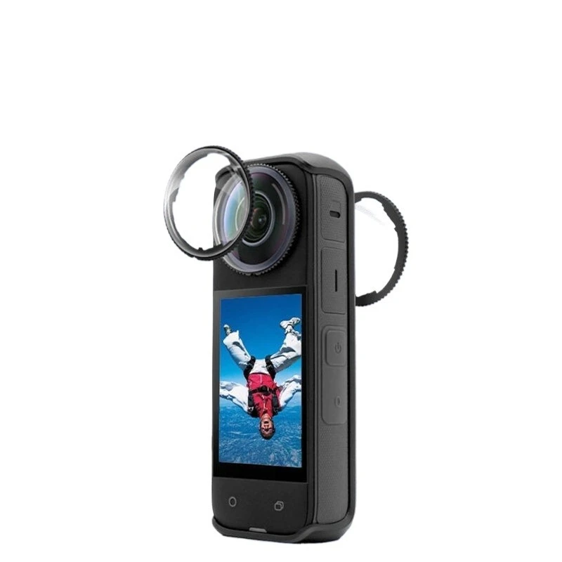 Lens protection, lens cover, panoramic action camera, accessories, glass cover