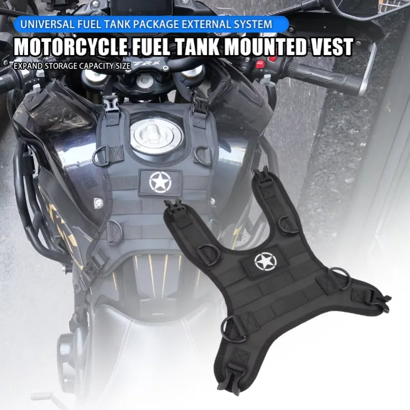Motorcycle Saddle Bag Base Fits Universal Motors Back Seat Bag Install Pad Rack Tail Side Bag Motocross Accessories tank bag