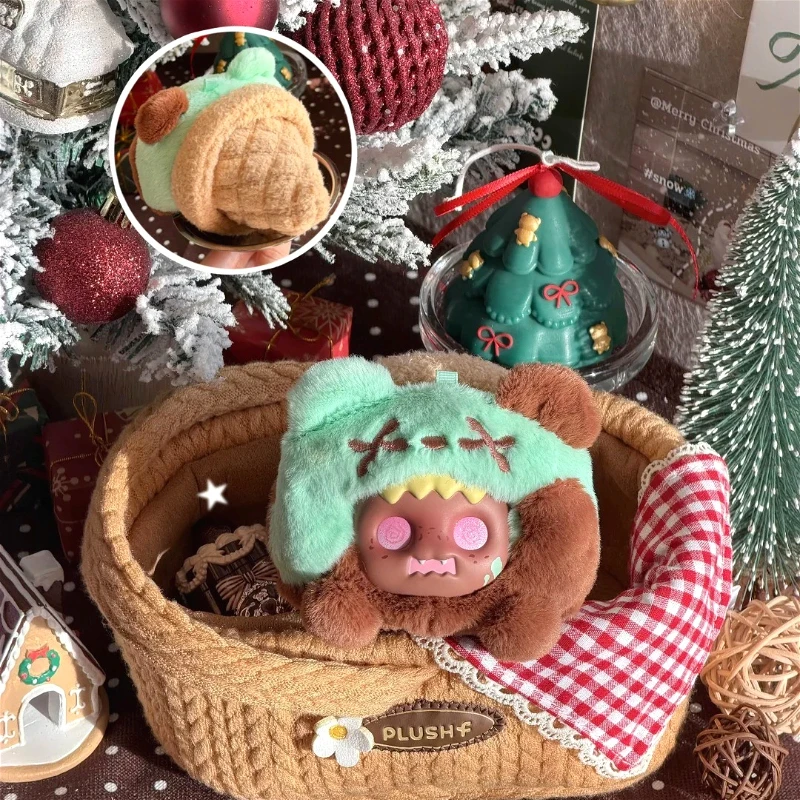 ShinWoo طفل شبح الدب المر الحلو صندوق أعمى لطيف ShinWoo أنيمي الشكل حقيبة قلادة صندوق غامض الفينيل الوجه دمية مفاجأة هدية