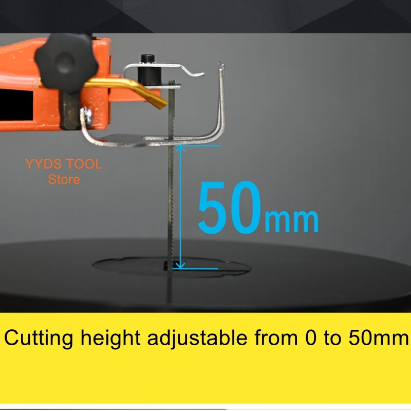Bench-Top Scroll Saw Electric Wire Saw Woodworking Jigsaw Small Carving Saw Reciprocating Scroll Saw