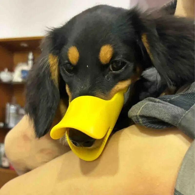 Bozal anti-ladridos de silicona para perros – Flexible y seguro