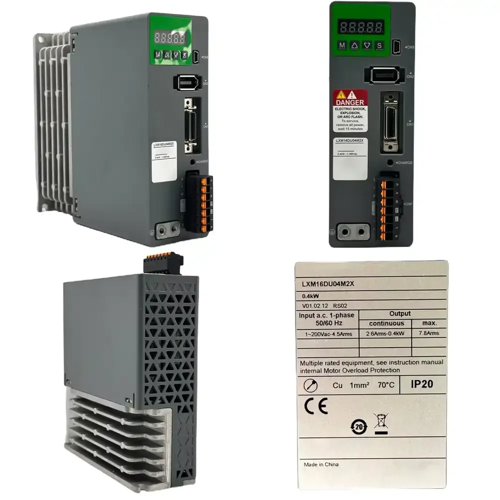 

New Original Authentic LXM16DU04M2X Servo Driver for CNC Machine for Industrial Automation for PLC Control for Motion Control