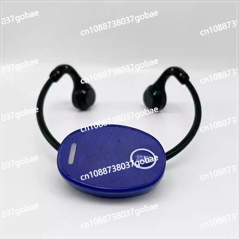 Bone Conduction Swimming Headset, Wireless Underwater Communication System for Dive Training & Coaching