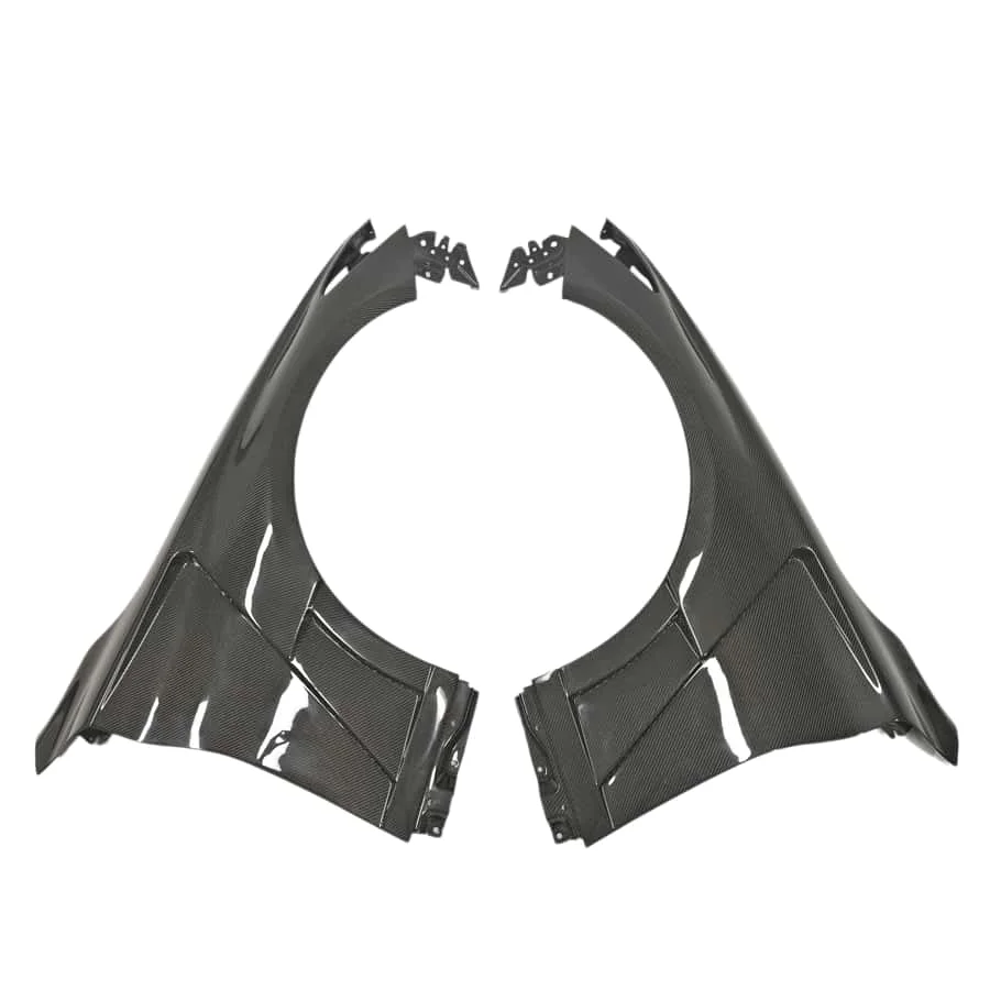 VT-1 Style Carbon Fiber Fenders for Infiniti Q50 Q50S Q50L 2014-2020, Wide Front Fenders Replacement, Aggressive Race Look