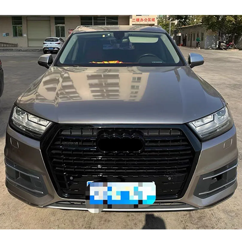 Front Bumper Center Lower Grille Air Inlet Trim 4M0807647B 4M0 807 647 B 4W3 Fit for Audi Q7 2016 2017 2018 2019