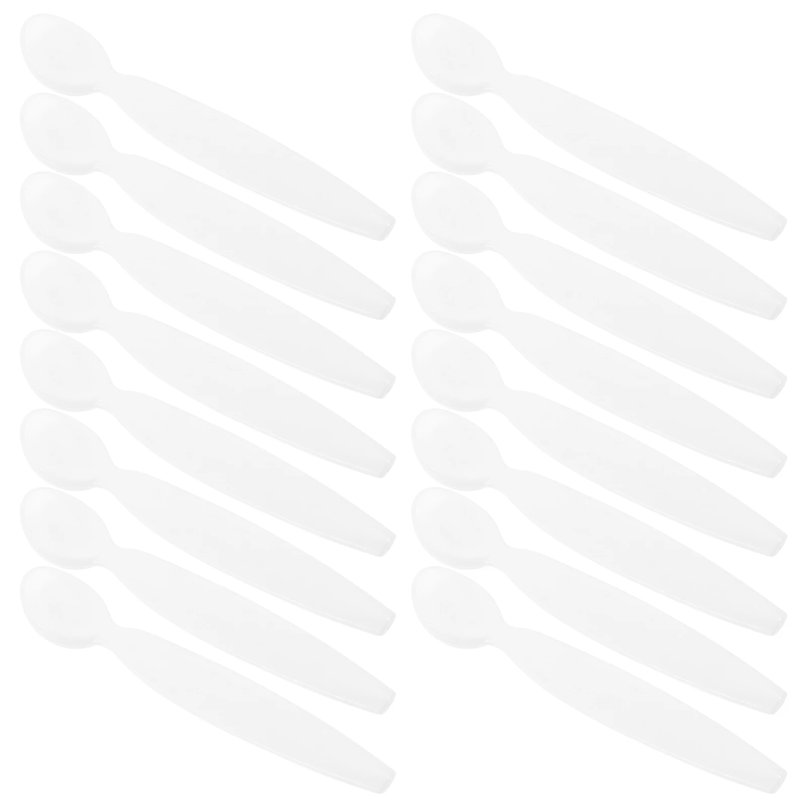 

20pcs Face Cream Spatulas Eye Spoon Mini Skincare Beauty Spatula Tools Accessories Portable Makeup Spatula
