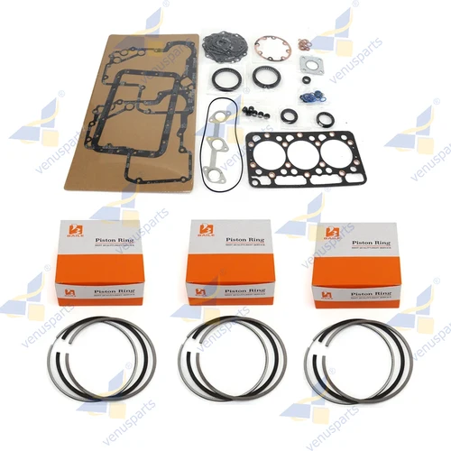 Para Kubota D950 Kit completo de juntas + anillo de pistón 75*2HK + 1,5 + 4 Kit de reconstrucción de revisión
