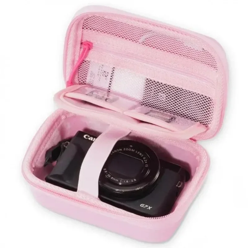 Shockproof Hard Case for Canon G7X Mark III Mark II Sony Cybershot ZV1 Ricoh GR III Digital Camera Protective Carrying Bag