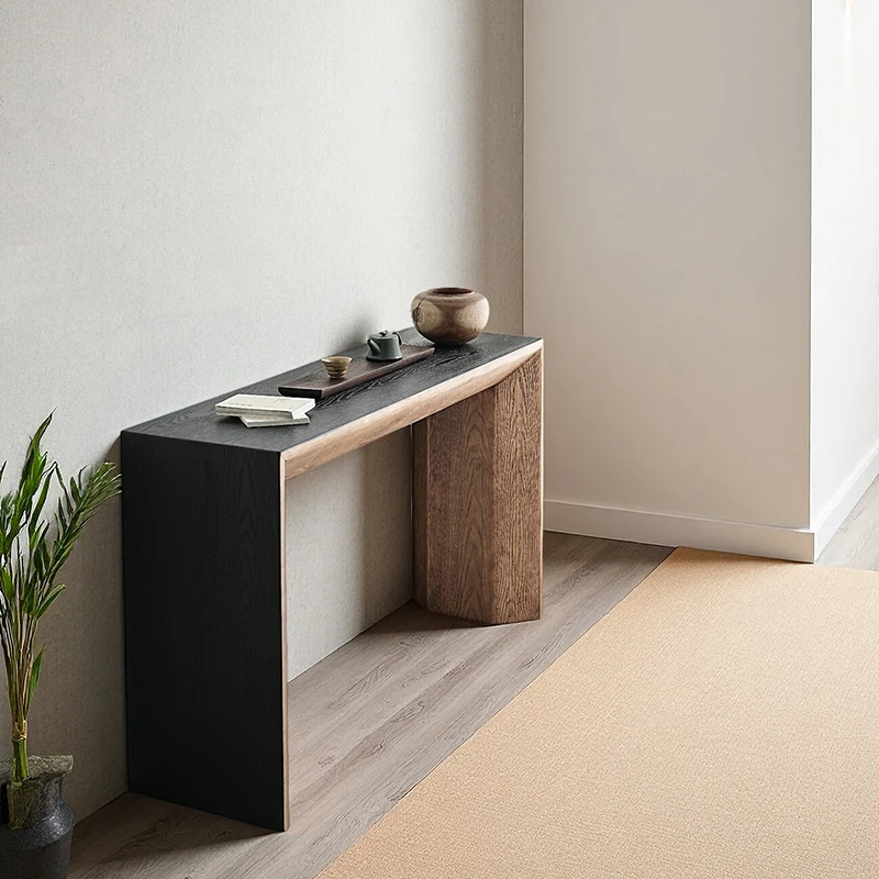 

Creative Simple Aesthetic Console Tables Modern Console Table Vintage Minimalist Entrance Hall Table Living Room Furniture