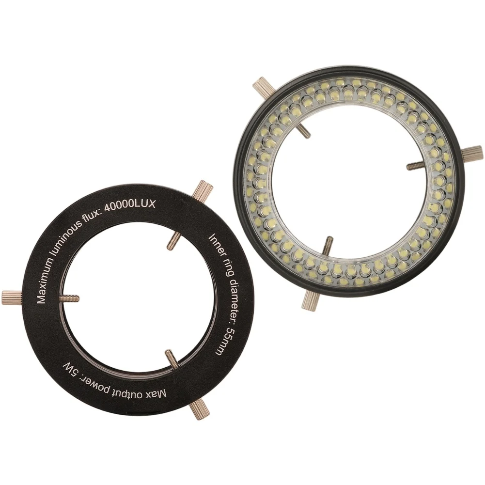 

Narrow Frame LED Microscope Light with 80 LEDs Adjustable Brightness Energy Efficient Dust and Smoke Proof for Laboratory Use