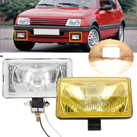 Fog Lights for PEUGEOT 205 GTI CTI 106 306 Mi16 H3 Halogen Spotlight Front Driving Light Fog Lamps Headlight accessories
