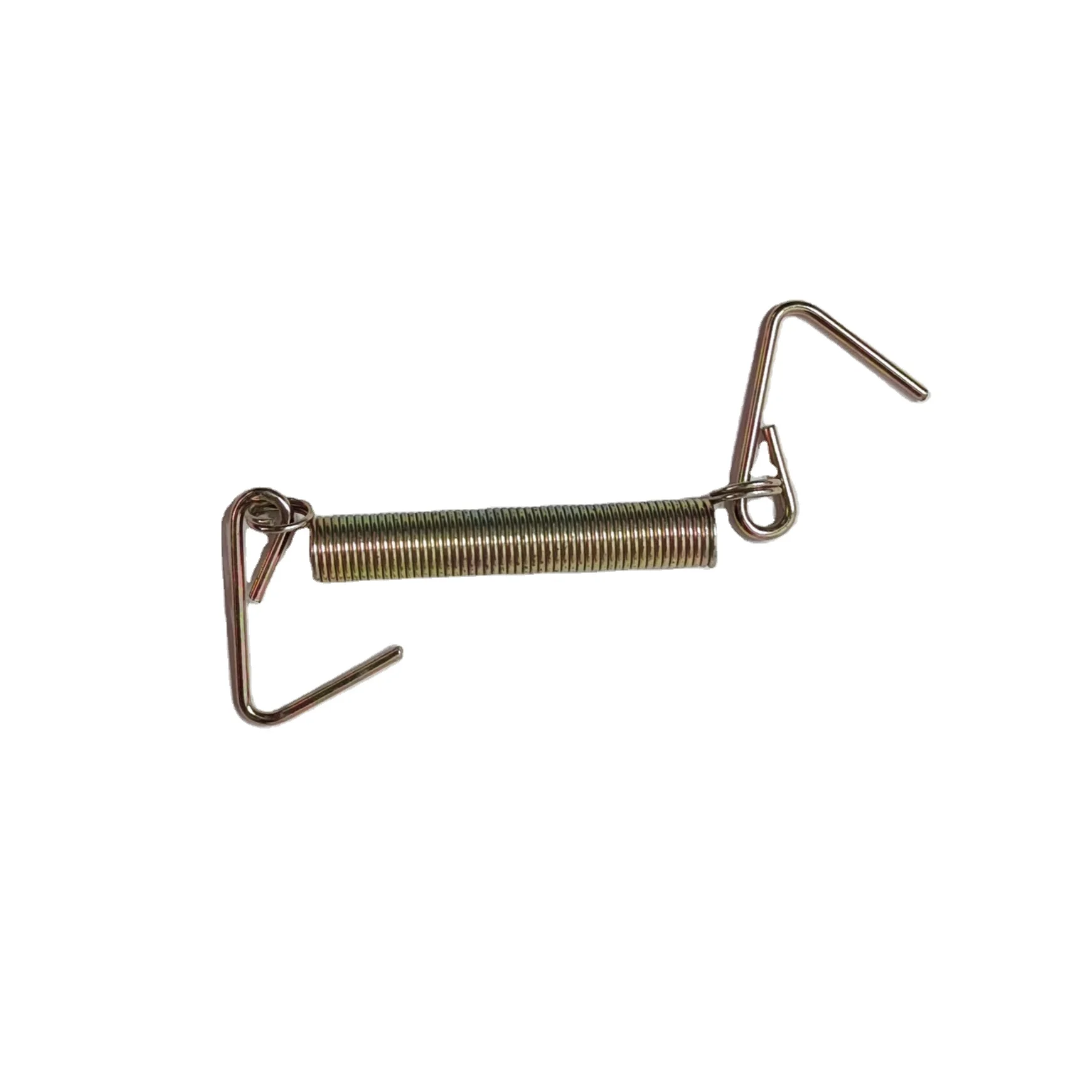 Practical and convenient tension spring hooks can be used for a variety of purposes such as supermarket shelves