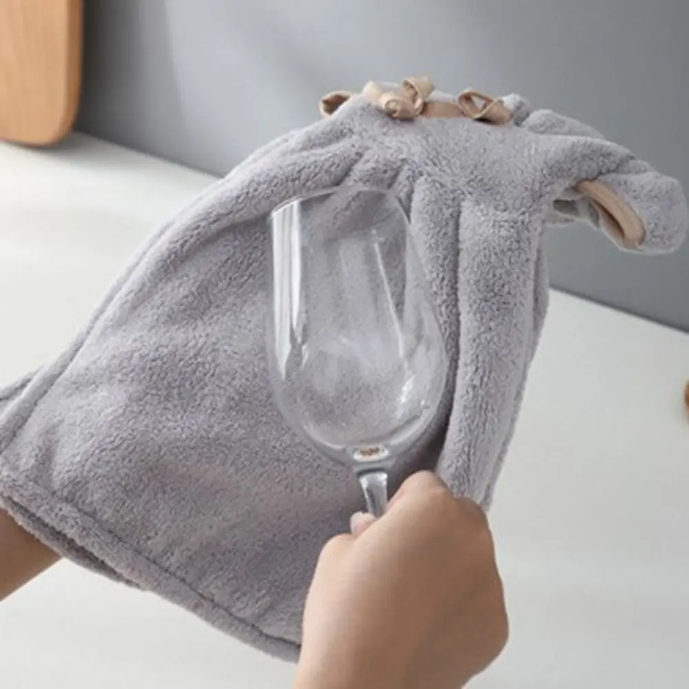 Dishes Washing Mini Dress Hanging Soft Highquality Little Clothes Microfiber Towel Handkerchief Household Dishcloth Hand Cloth