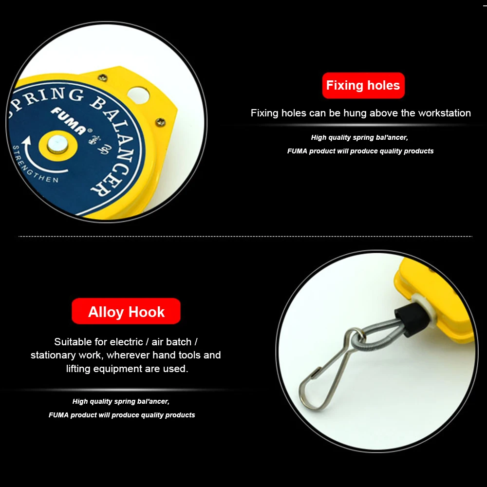 Electric Screwdriver Spring Expansion Joint Retractable Spring Balancer Hook Screwdriver Bit Tensioner Hook Spring