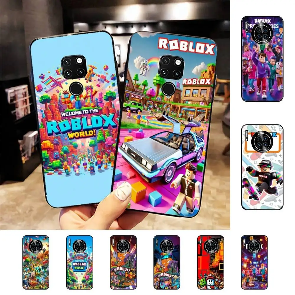 Game R-Roblox-ES Phone Case For Huawei Honor 10 Lite 9 20 7A 9X 30 50 60 70 Pro Plus Soft Silicone Cover