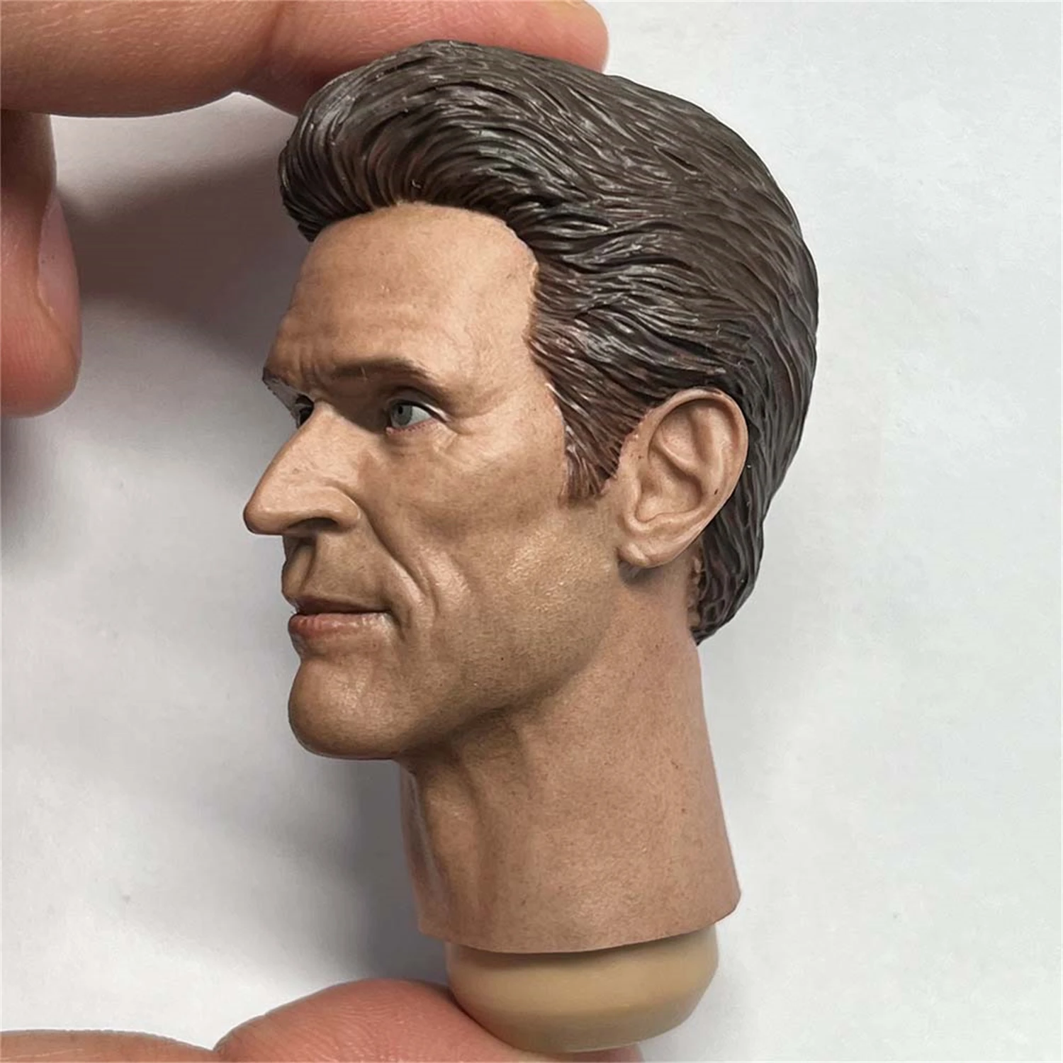 1/6 Scale Willem Dafoe Head Sculpt Model Toys Long Neck DIY 12inches Action Figure Doll