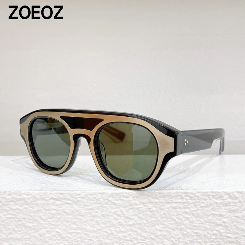 

2023 James Tart 600 Vintage Acetate Frame Sunglasses Protection Glasses for Men Sunglasses Women UV400