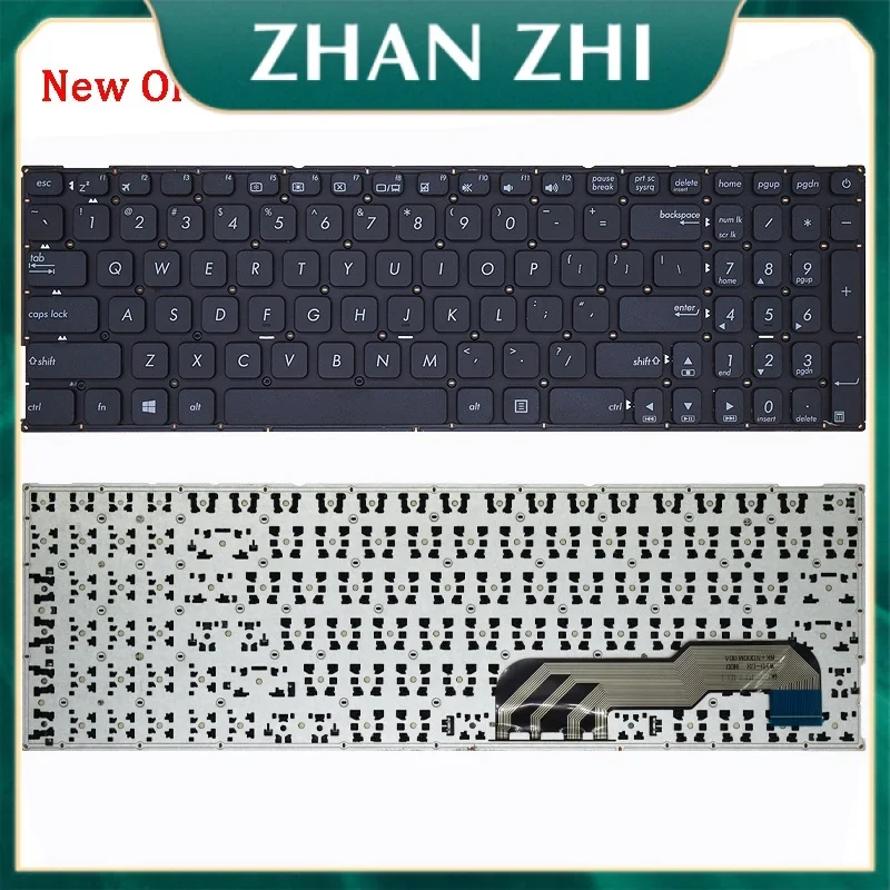 New genuine laptop rreplacement keyboard compatible for Asus a541u x541s f541u vm592u x541sc x541la r541u vm592uj k541