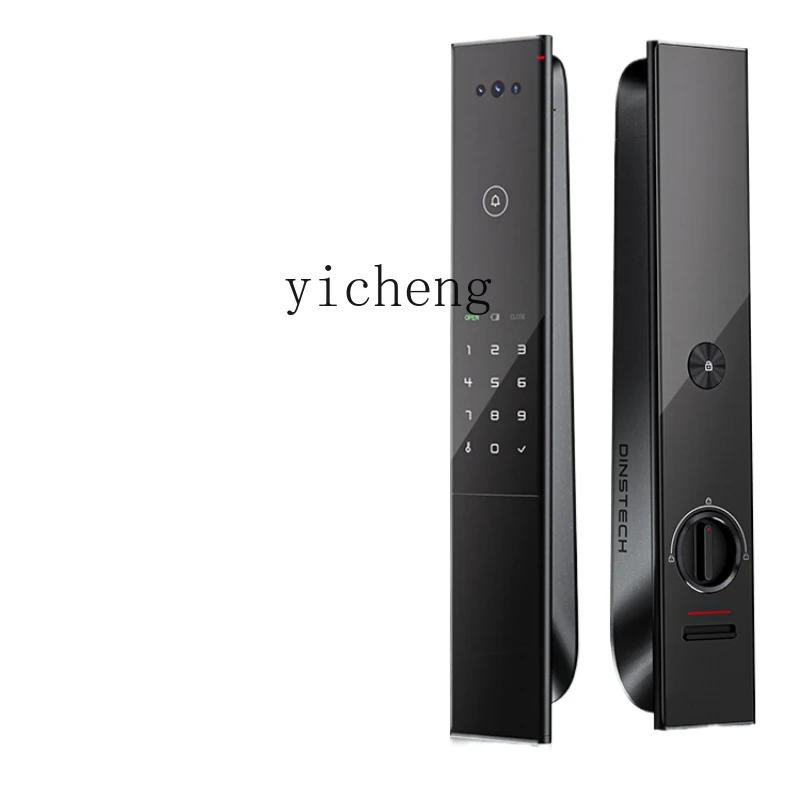 ZC Intelligent 3D Face Recognition Door Lock Fingerprint Automatic Home Use Anti-Theft Door Electronic Visual