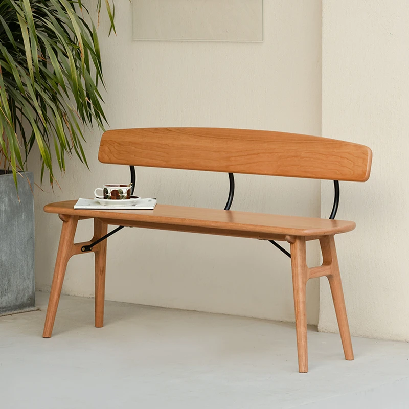 High-quality solid wood modern dining chairs for home, apartment, and outdoor use