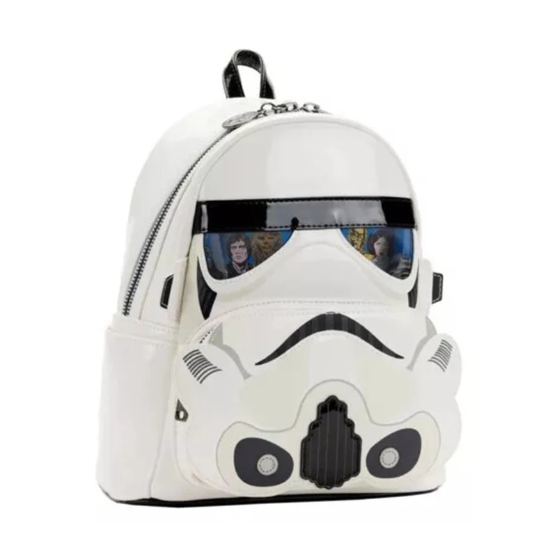 Loungefly Stormtrooper Perspective Mini plecak damski modny plecak na co dzień Cartoon plecak peryferyjny prezenty niespodzianki