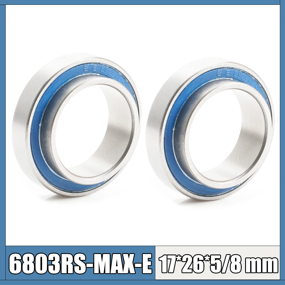 

6803 6903E-2RS VMAX Bearing 17*26*5*8mm 2Pcs 17*30*7*10mm ABEC-3 Full Balls Bicycle Frame Pivot Repair Parts For MTB/Road Bike