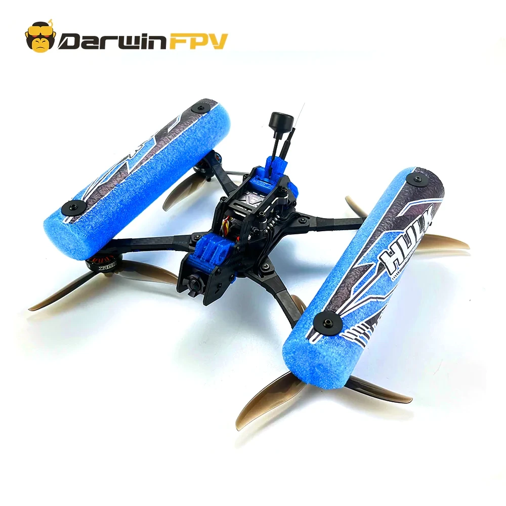 DarwinFPV HULK Waterproof Cinematic FPV Drone F411 MPU6500 FC Built-in ExpressLRS 2.4GHz Receiver 4S / 6S Version