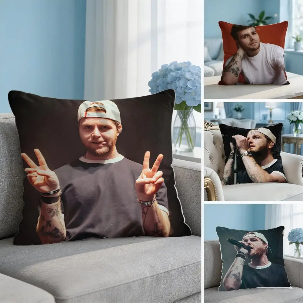 Popular Music Singer A-alex Warren Cushion Cover Soft Throw Pillow Cover Hidden Zipper Cutecore Sofa Bedroom Home Decor