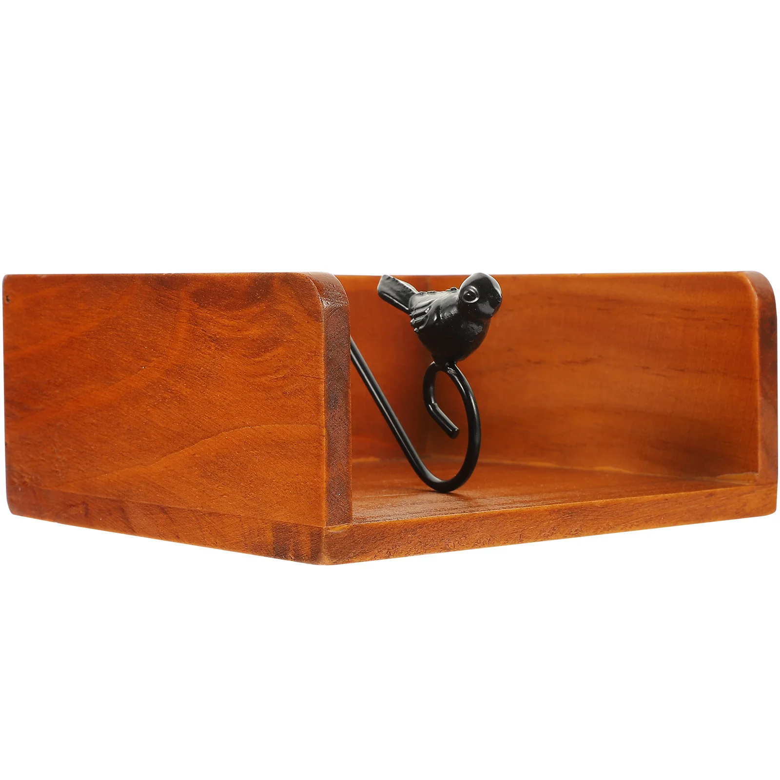 

1pc Napkin Holder Vintage Metal Tabletop Dispenser For Kitchen Dining Room Tissue Organizer Desktop Paper Towel Stand