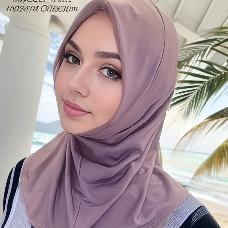 

One Piece Amira Instant Scarf Women Muslim Hijab Bonnet Turban Islamic Prayer Hijabs Niqab Nikab Head Wrap Shawls Turbante Mujer