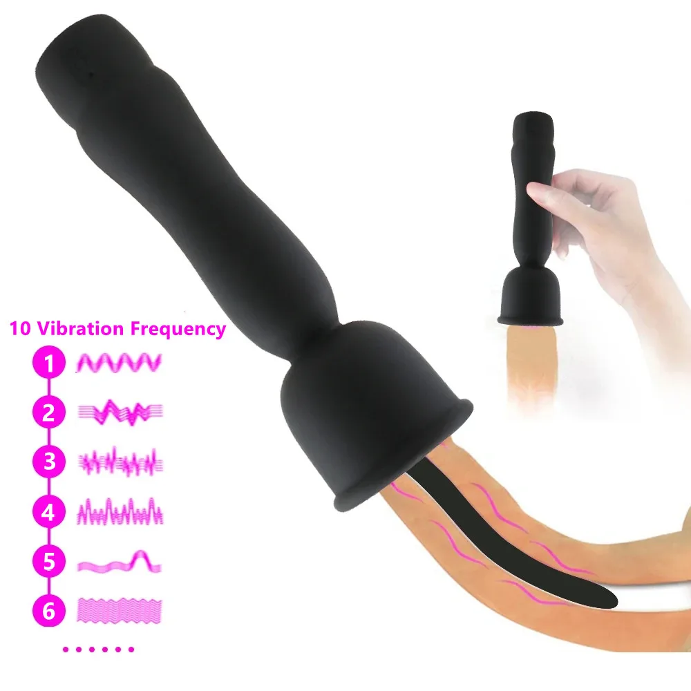 Powerful Vibrating Urethral Sound Catheter Dilator Penis Plug Horse Eye Stimulator Prostate Massager Chastity Sex Toys For Men