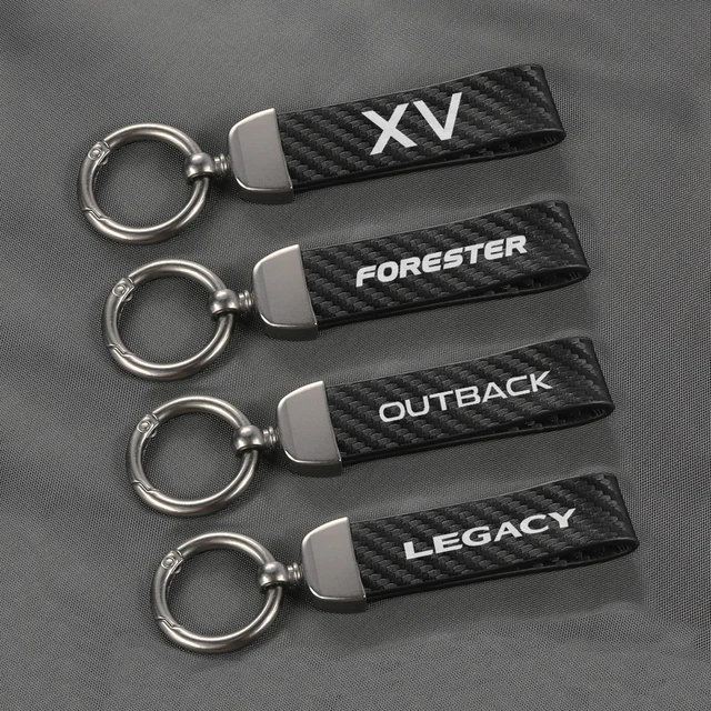PU deri araba anahtarl k oto aksesuarlar icin Subaru Forester XV Outback Legacy WRX levlevorg BRZ exiexiga Ascent AliExpress