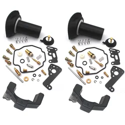 2set for VIRAGO 535 XV535 1990-2000 XV 535 Motorcycle carburetor repair kit plunger parts float