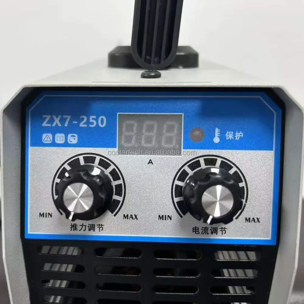 Factory Price Zx7-200 Mini Portable Arc Handheld Welder 220v Inverter DC Motor New Condition for Home Use or DIY Welding