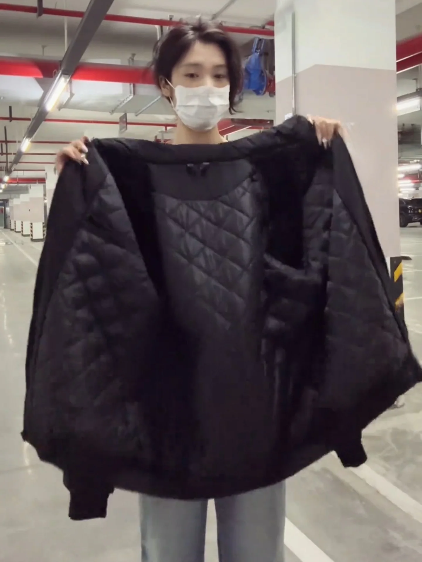 

Утепленная мужская хлопковая куртка в американском стиле, зимняя рабочая одежда, пальто с деконструированным пэчворком, теплая молодежная модная модель