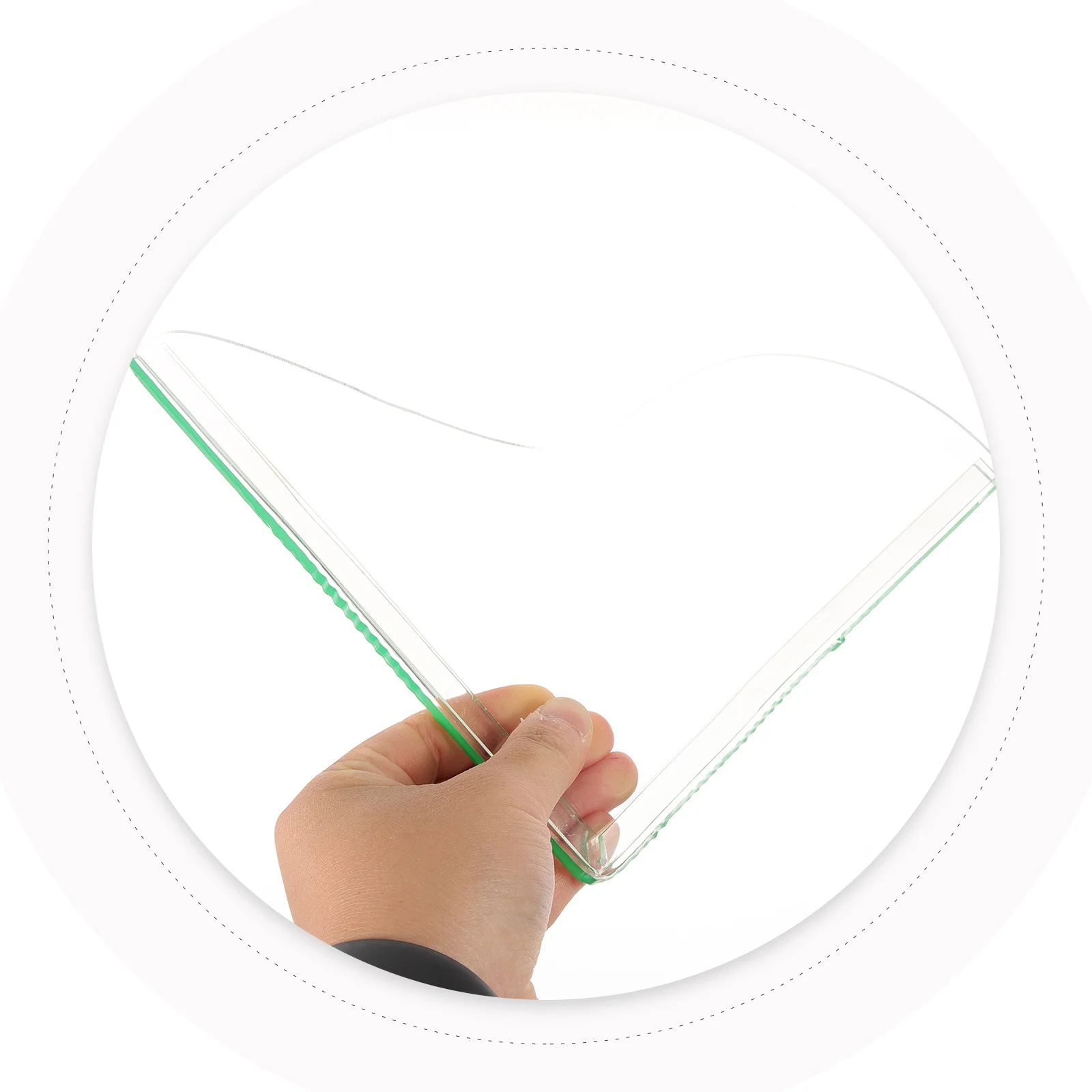 

2pcs Shower Splash Guard For Tub Acrylic Water Barrier Leak Proof Design Easy Install Bathroom Floor Splash Guard