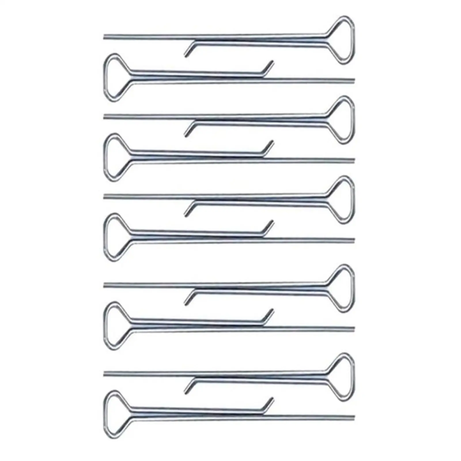 Candle Wick Holders 10 Pack Metal Wick Centering Device for Waxed Candle Making Kit Tool for Scented Container Candle DIY