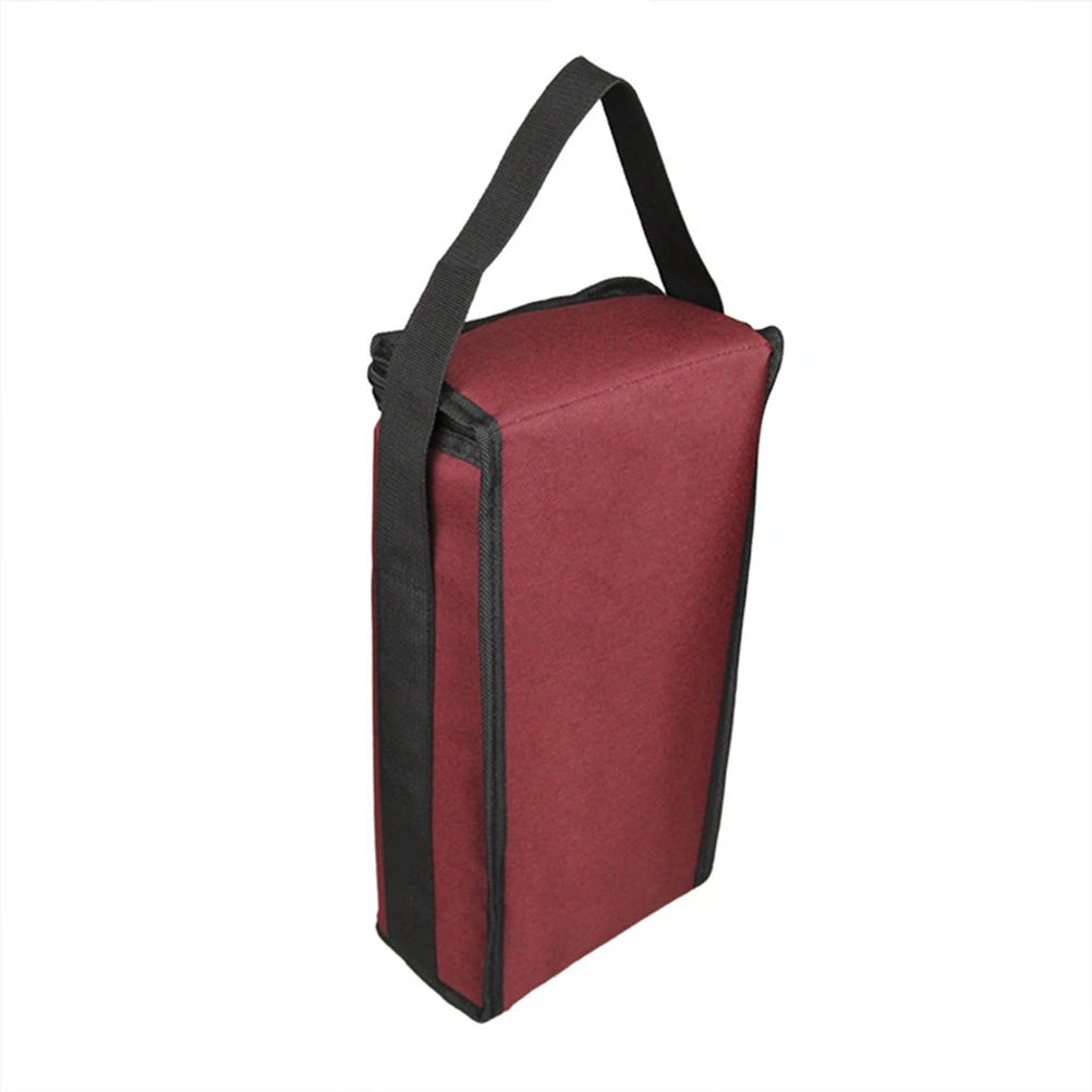 

2 Bottle Wine Bag Insulated Lightweight Versatile for Special Occasions Picnic Party Travel Camping Red Wine Bag