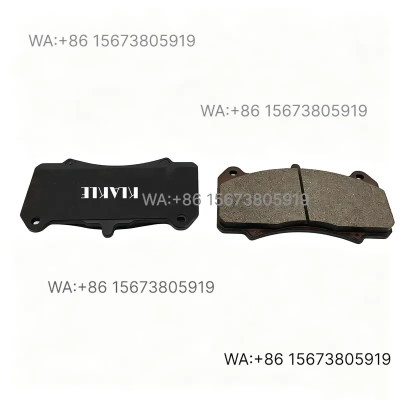 For Wmwmnu  KLAKLE Stable Friction Brake Pads 8560 Rear Small Four Piston Safety Brake Upgrade Lining  XC90