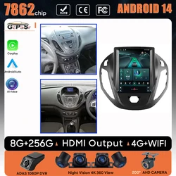 Car Radio For Ford B-Max Transit Courier Tourneo 2012 - 2018 Navigation GPS Android Auto Carplay Multimedia Player WiFi No 2din