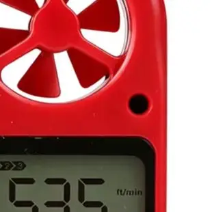 Digital Anemometer Air For Velocity Wind Meter With Temperature Humidity Gauge Data Hold Backlit Display For Outdoor HVAC Testin