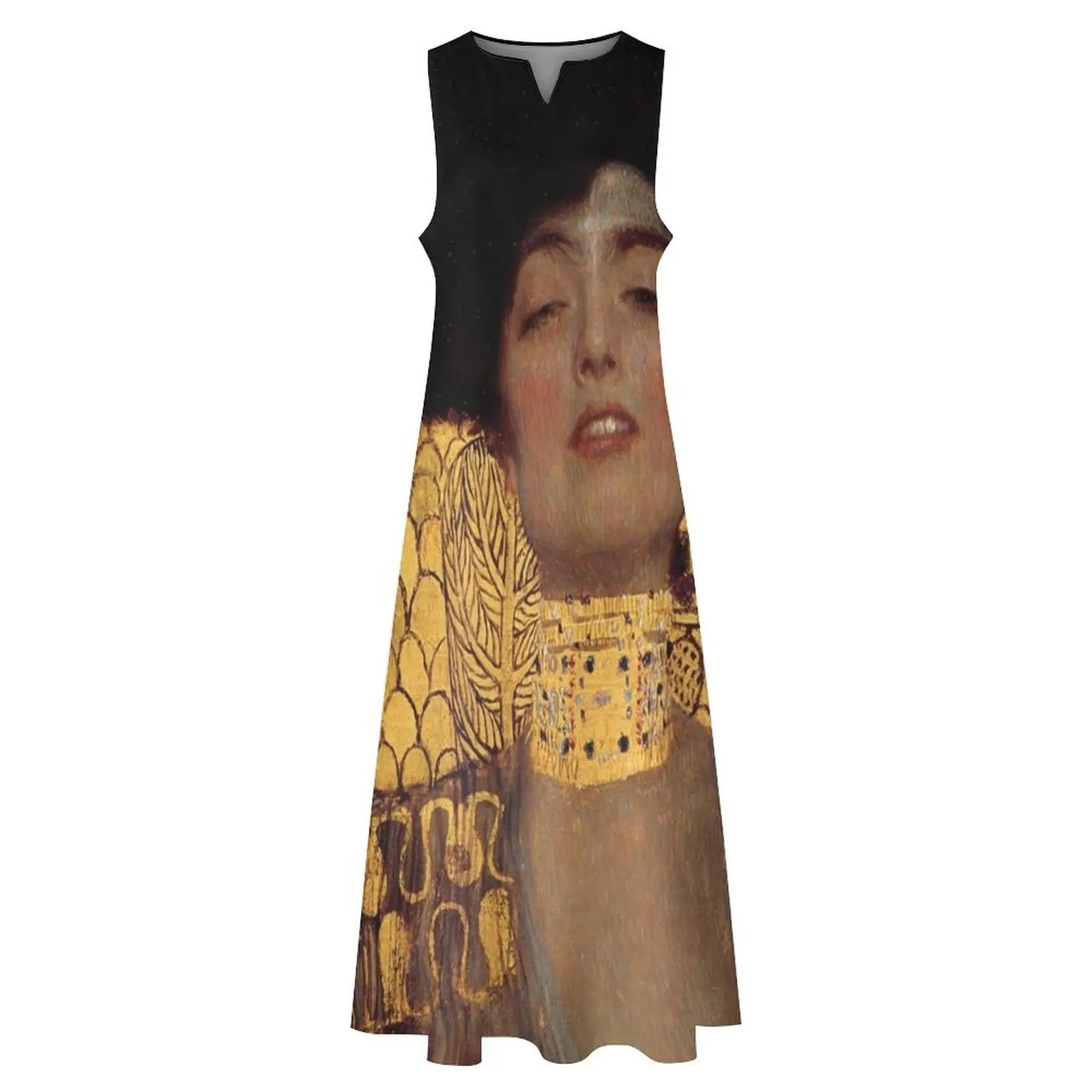 Gustav Klimt: Judith and the Head of Holofernes, 1901 Long Dress summer dresses for women 2024 dress women summer