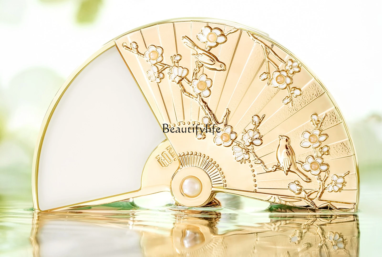 Folding Fan Solid Balm Ladies Light Perfume Lasting Fragrance New Year and Birthday Gifts